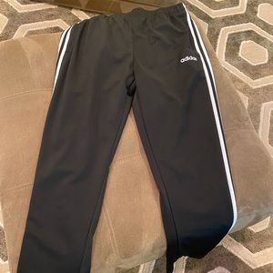 Men’s Black Adidas Track Pant